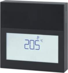 QAA2160D/BK Room sensor, active, temperature, display