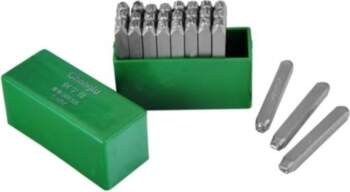 CHANGLU TOOLS Burtu zīmogs 4mm 26gab