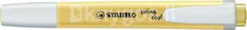 STABILO SWING COOL teksta marķieris, pasteļdzeltens