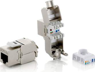 EQUIP Cat.6A Shielded Keystone Jack