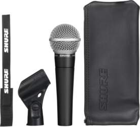 SHURE SM58 Black Stage/performance microphone |