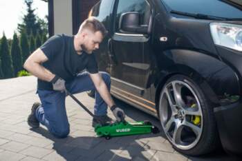 WUBER Low-profile car jack 80–375 mm