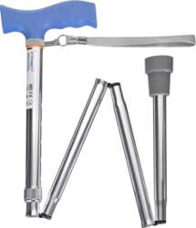 ActionMed Folding walking stick  silver |