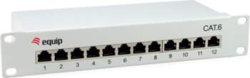 EQUIP  12-Port Cat.6 Shielded Patch
