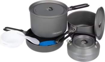FIREMAPLE feast cookware set 4-black FIRE-MAPLE