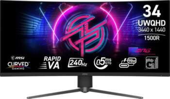 MSI  MPG 346CQRF X24 computer monitor