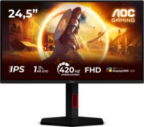 AOC  Monitor 25G4KUR 24.5 cala