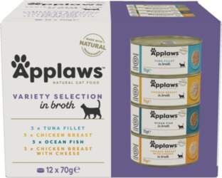 Applaws Variety selection multipack in broth