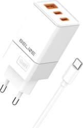 Beline Charger 65W GaN 2xUSB-C +USB-A