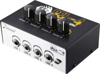 DONNER  DEL-4 - headphone amplifier |