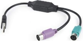 Gembird  Adapter 2xPS2->USB mouse + keyboard