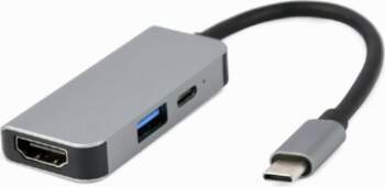 Gembird  Hub USB-C PD HDMI USB