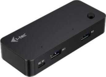 I-tec  Universal KVM HUB 2x USB-C