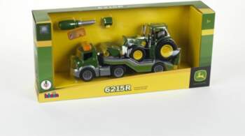 Klein Transporter with John Deere Tractor