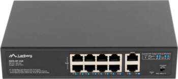LANBERG  Switch PoE+ Rack 10"/19&quot