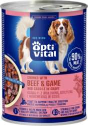 OptiVital  Chunks with beef, game and