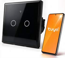 Qoltec  52712 Smart Touch 2-Gang Light