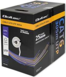 Qoltec Patchcord UTP cable CAT6, 305m