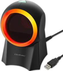 Qoltec Wired desktop barcode scanner 1D