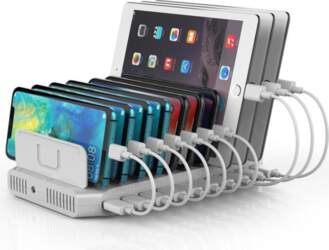 Unitek  USB DOCKING 10xUSB 2,4A