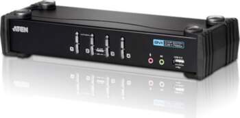 ATEN  KVM SWITCH 4 USB DVI