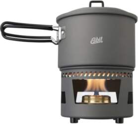 ESBIT Cookset with alcohol burner Pot