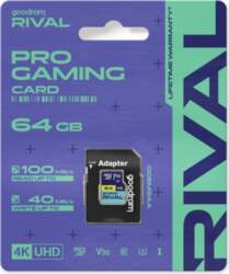GOODRAM Memory card microSD 64GB Rival