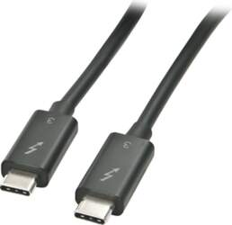 LINDY 1m Thunderbolt 3 Cable, Passive