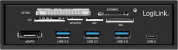 LogiLink 5,25` multifunction fron panel