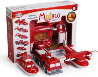 MALIK  MalBlo Magnetic Fire vehicles |