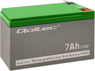 Qoltec Gel battery | 12V |