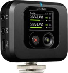 SHURE MV-R-Z6 wireless microphone receiver Camera