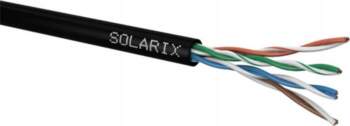 SOLARIX  CAT5E UTP PE FC installation