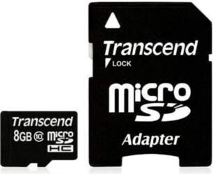 Transcend  microSDXC/SDHC Class 10 8GB with