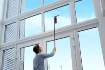Vileda Window Squeegee with Pole |