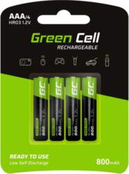 GREEN CELL  4x Battery AAA |