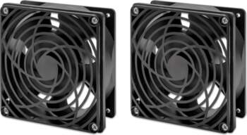 Intellinet 2-Fan Ventilation Unit for 19"