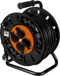NEO TOOLS Cable drum 30m, 3x1