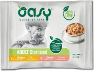 Oasy  Chunks in gravy Multipack Sterilized