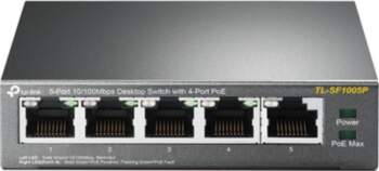 TP-LINK SF1005P switch 5xFE (4xPoE) |