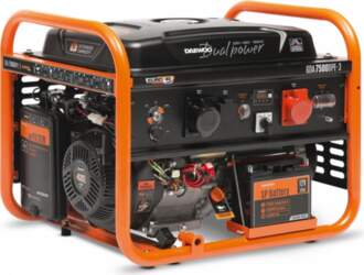 Daewoo  GDA 7500DPE-3 engine-generator 6000 W
