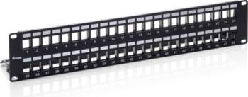 EQUIP  48-Port Keystone Cat.6 Shielded