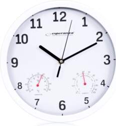 Esperanza WALL CLOCK LYON WHITE |