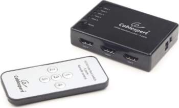 Gembird  HDMI switch 60m with remote