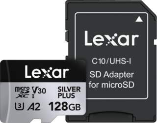 LEXAR Memory card microSD 128GB C10