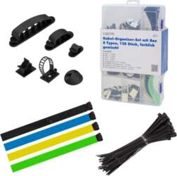 LogiLink  Cable organizer set in box