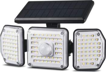 Maclean Solar LED lamp with motion