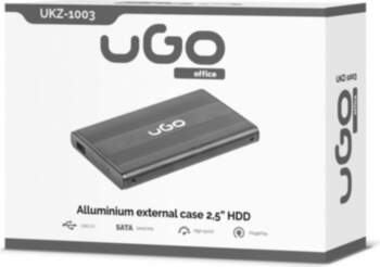 UGo External HDD Enclosure 2,5``