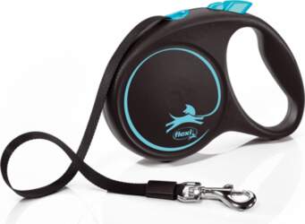 Flexi Automatic leash Black Design M