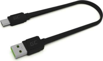 GREEN CELL Cable GCmatte USB-C flat